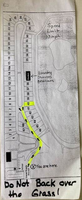 Camper-submitted photo at Crystal Springs RV Resort near Hayward, MN