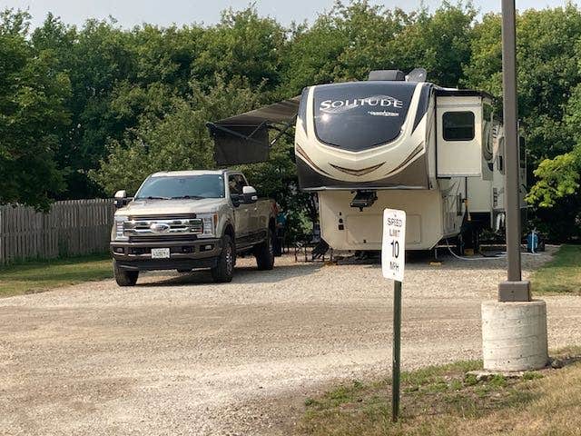 Camper-submitted photo at Crystal Springs RV Resort near Hayward, MN