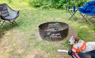 MickandKarla W.'s photo of camping with pets at Minnesota National RV Park near Bay Lake, MN