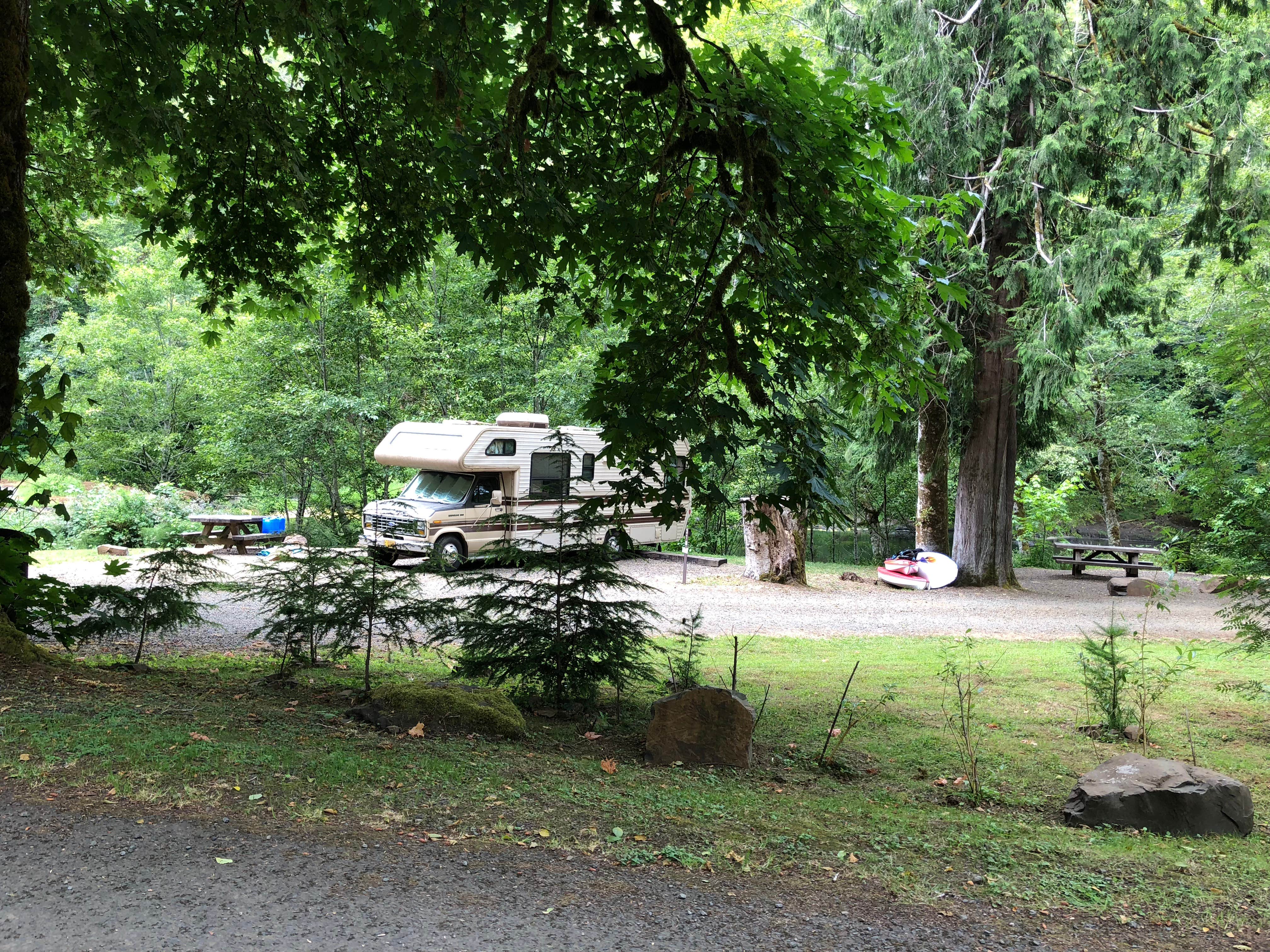 Corinna B.'s photo of rv camping at Henry Rierson Spruce Run Campground near Astoria, OR