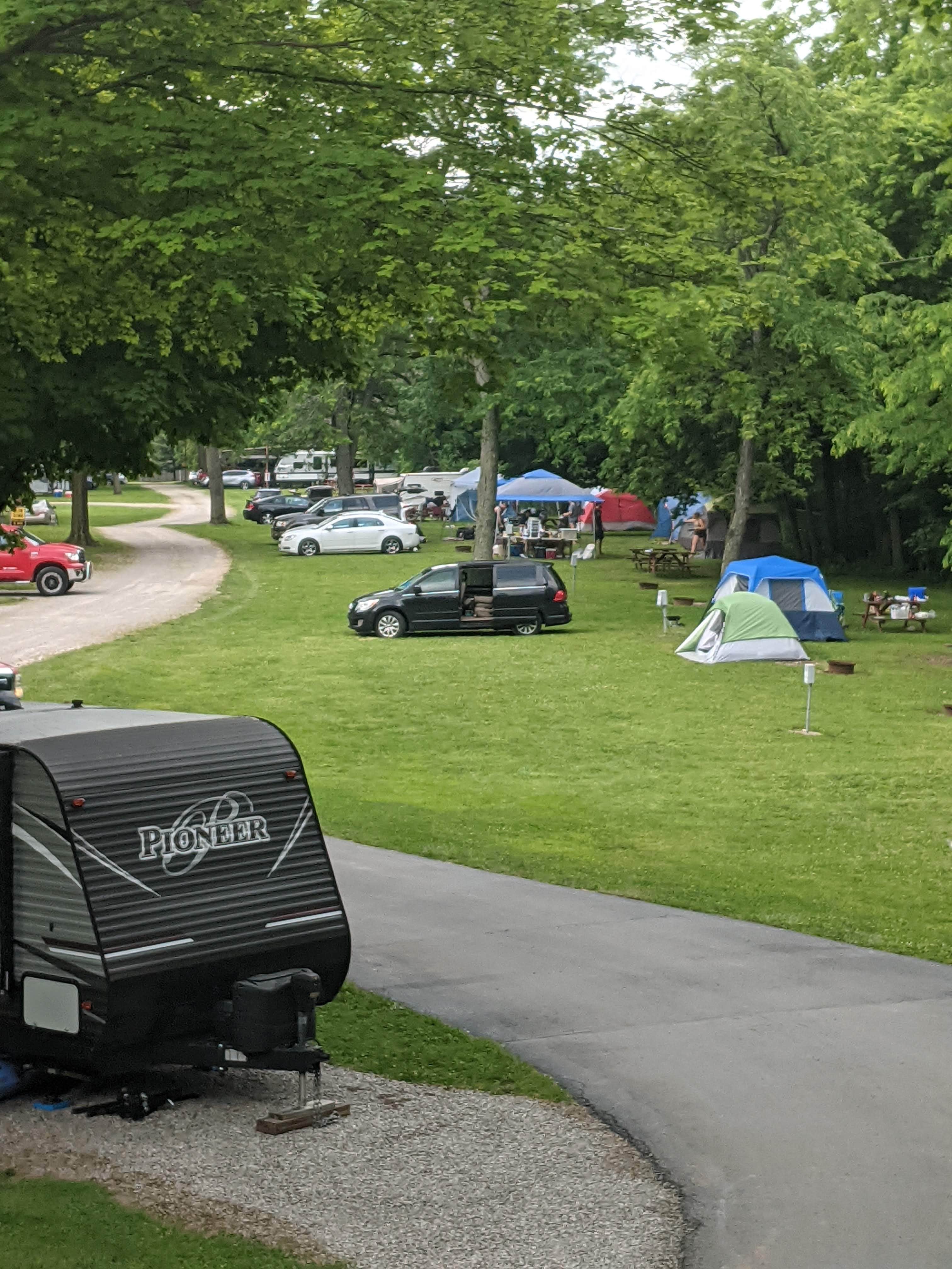 Camper-submitted photo at Crystal Rock Campground - Sandusky, OH near Clyde, OH
