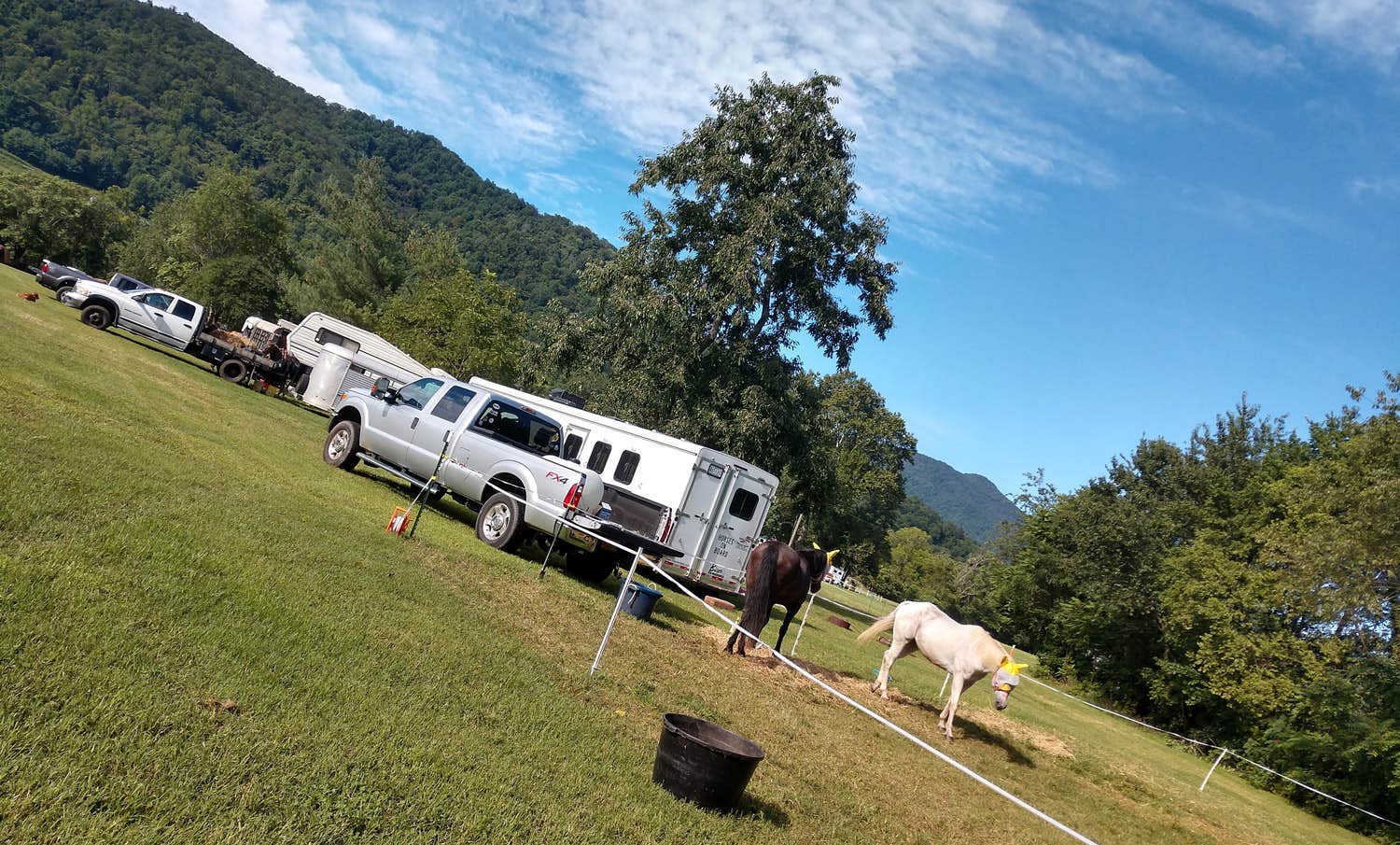 Eric V.'s photo of rv camping at Graves Mountain Farm Campground near Stevensburg, VA