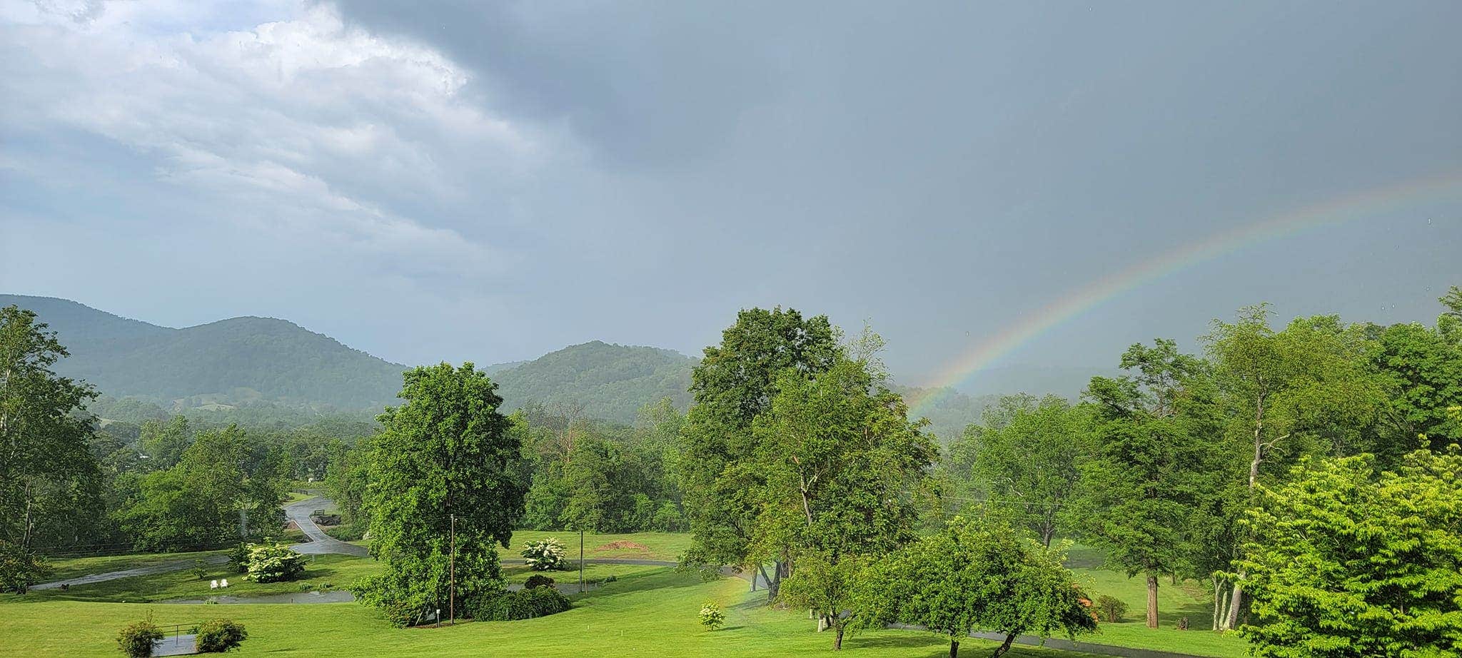 Camper-submitted photo at Graves Mountain Farm Campground near White Post, VA