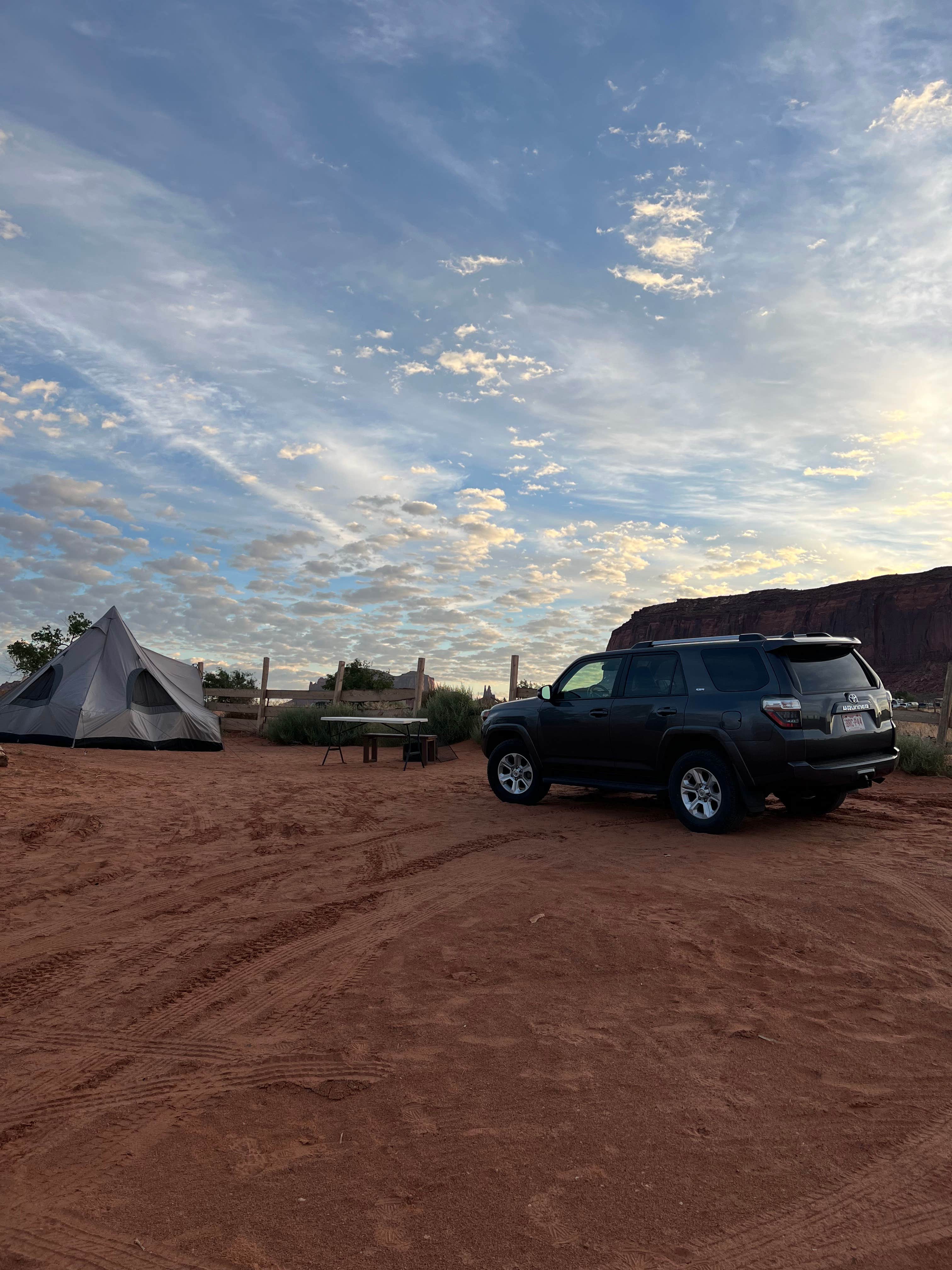 Lucie G.'s photo at Hummingbird Campground near Monument Valley, AZ