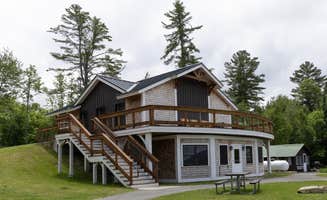 B M.'s photo of a cabin at Base Camp — Umbagog Lake State Park near Carrabassett Valley, ME