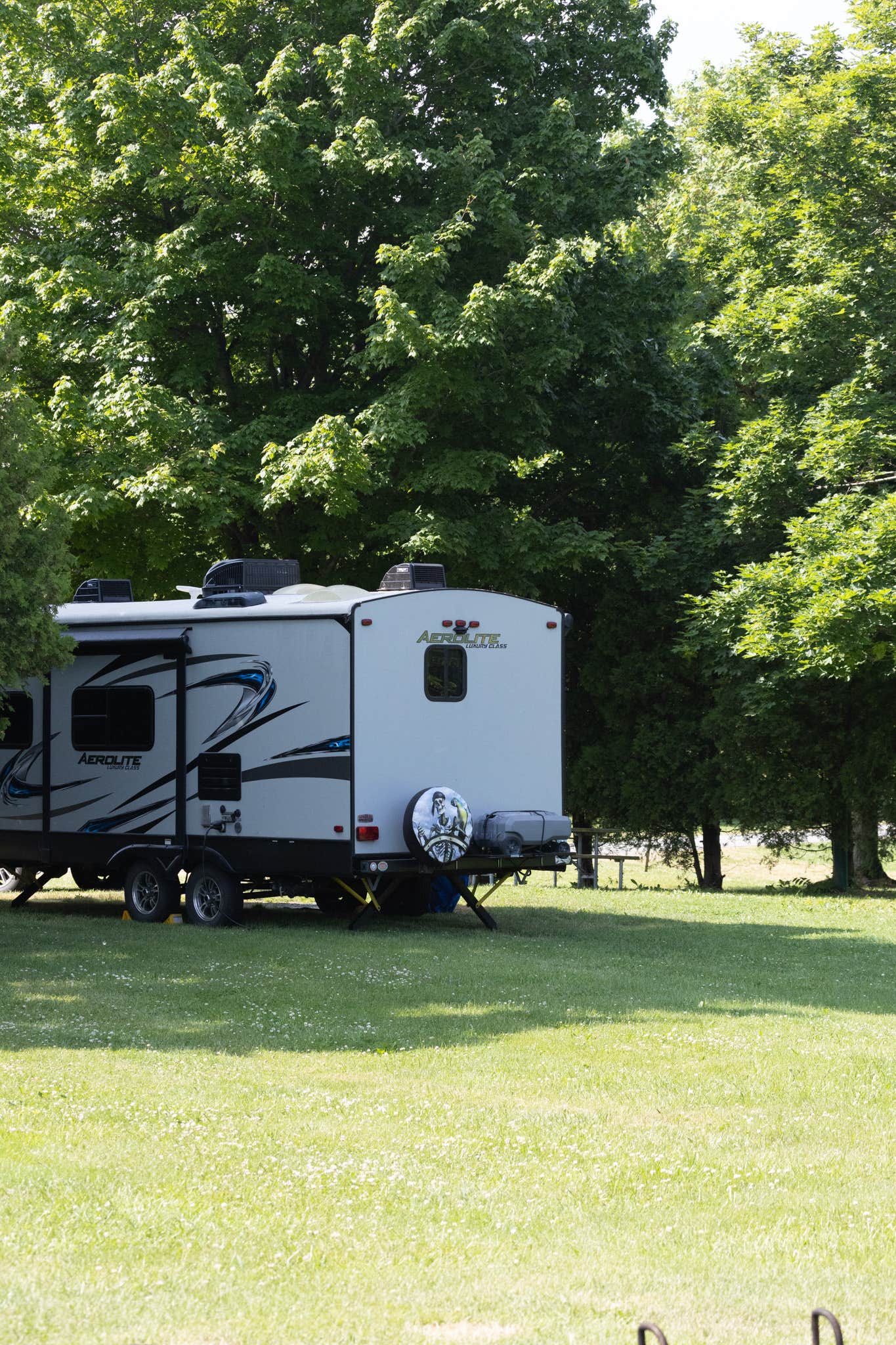 B M.'s photo of rv camping at Four Mile Creek State Park Campground near Lewiston, NY