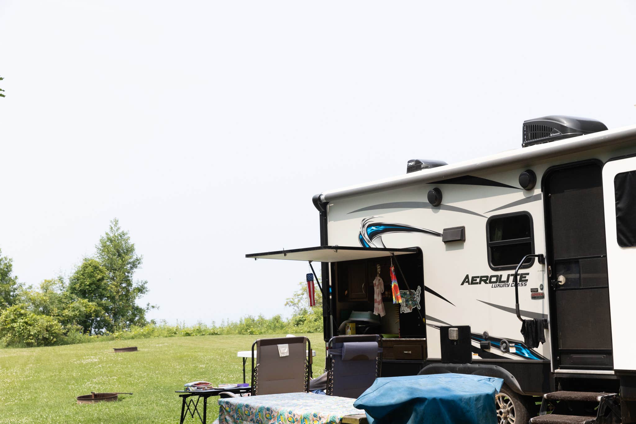 B M.'s photo of rv camping at Four Mile Creek State Park Campground near Youngstown, NY