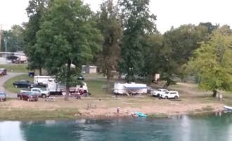 Camping near Riverview Cabins and Campground: Mammoth Spring RV Park & Cabins, Mammoth Spring, Arkansas