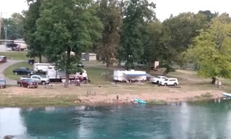 Camping near Riverside Campground and Canoe: Mammoth Spring RV Park & Cabins, Mammoth Spring, Arkansas