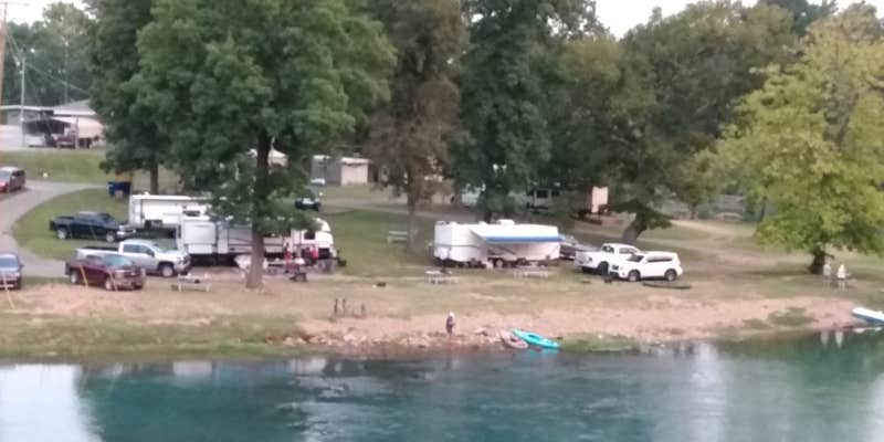 Camper submitted image from Mammoth Spring RV Park & Cabins