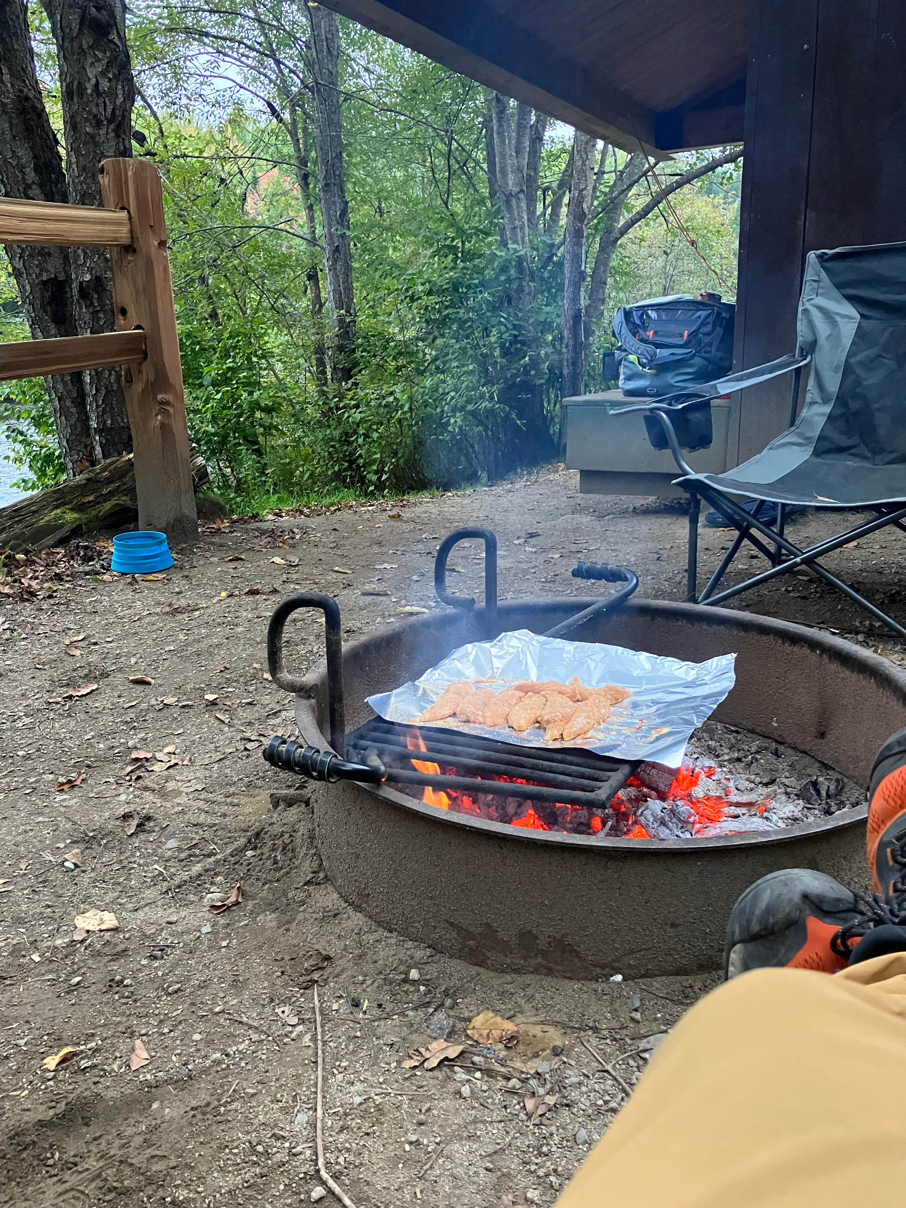 Sarah C.'s photo at Mollidgewock State Park Campground near Colebrook, NH
