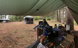 Mike T.'s photo at Barretts Pond Campground — Myles Standish State Forest near Sagamore Beach, MA