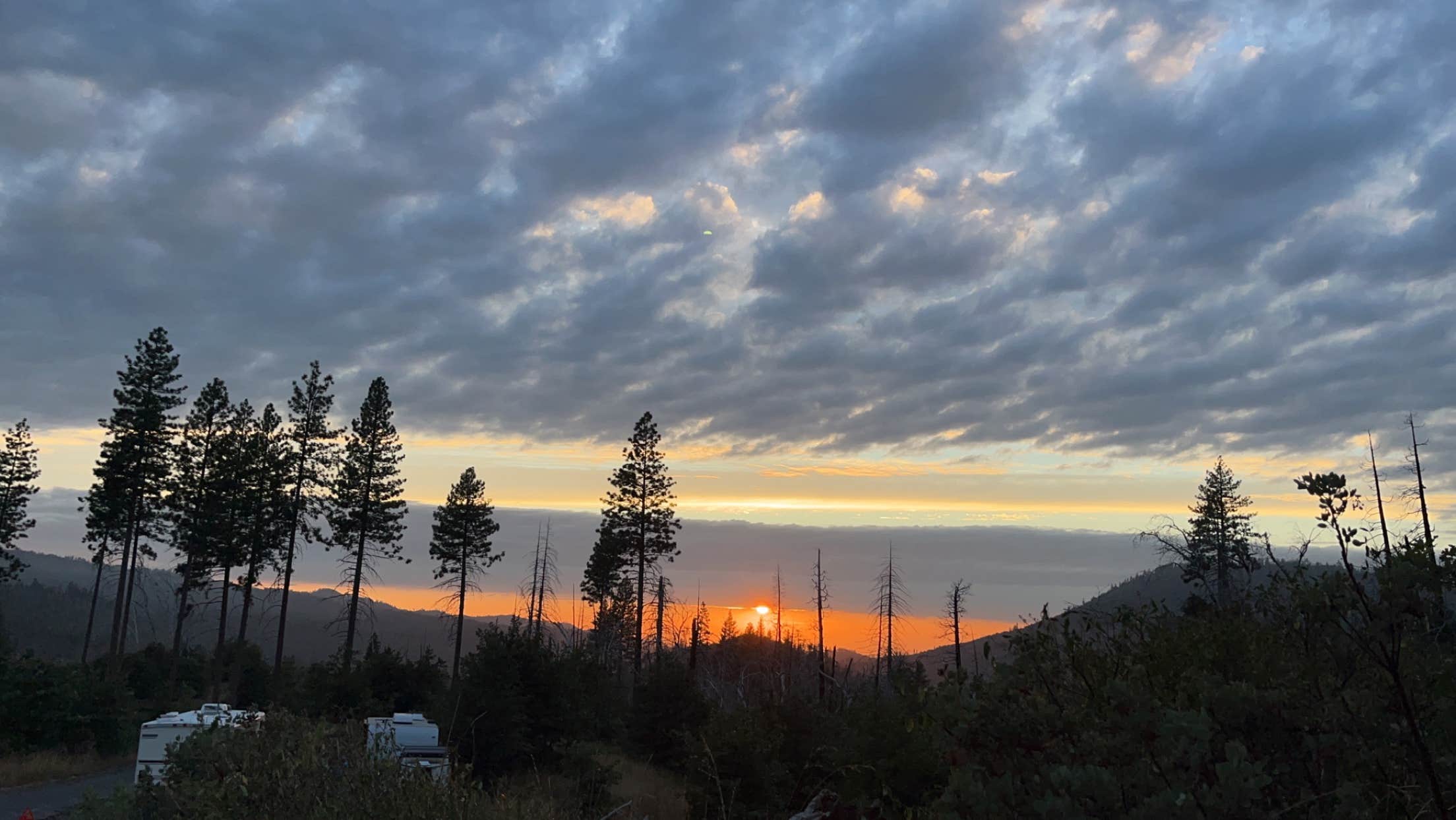 Carrie's photo of a dispersed camping area at Hardin Flat Road near Oakhurst, CA