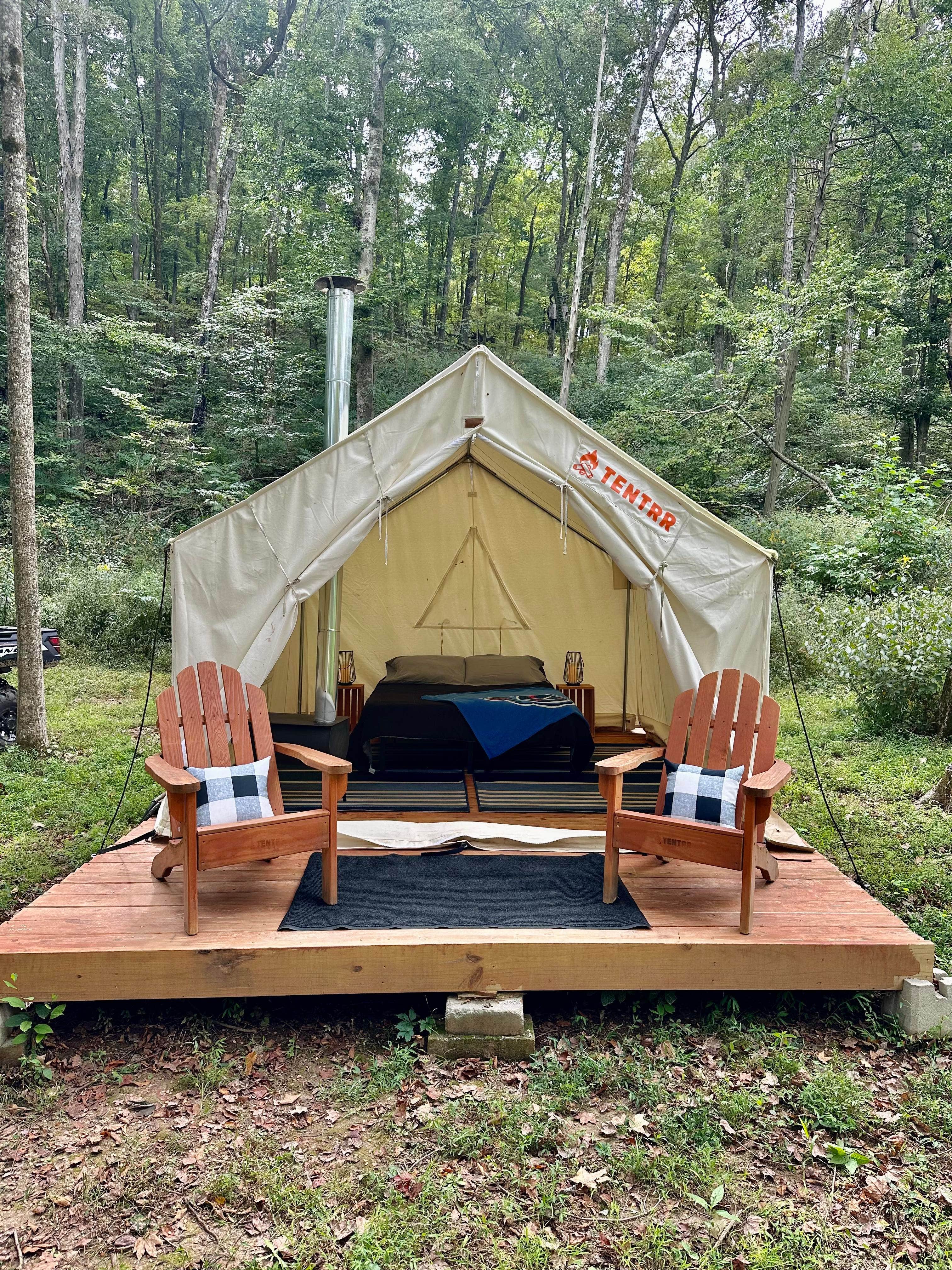 The Dyrt's photo at Tentrr Signature Site - Lost in the Woods near Dunmor, KY