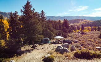 Angela M.'s photo of a dispersed camping area at Columbine Landing Recreation Site near Heeney, CO