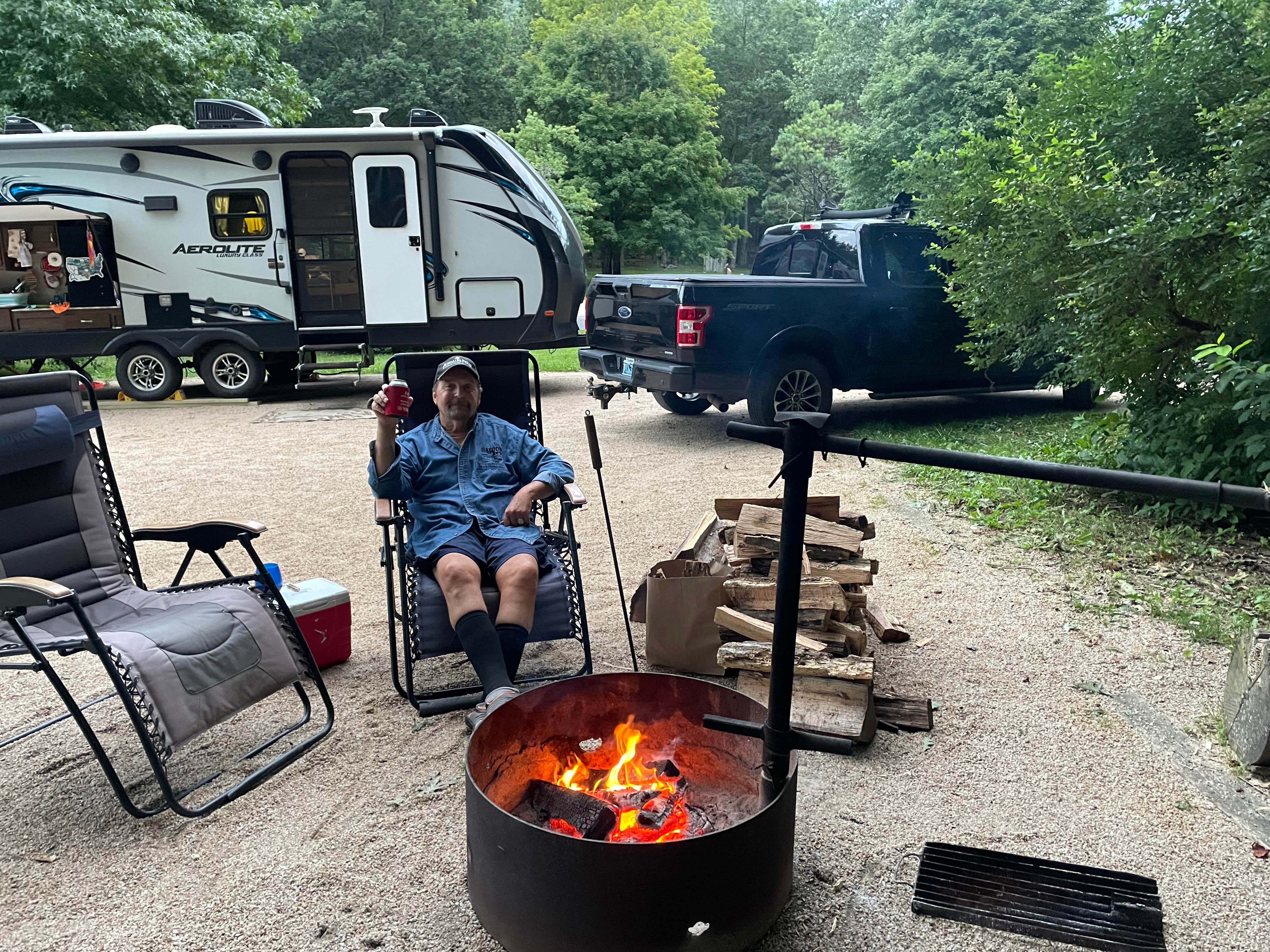 B M.'s photo at Sherando Lake Campground near Craigsville, VA