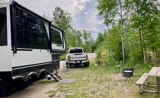 MickandKarla W.'s photo of rv camping at Lake Vermillion-Soudan Mine State Park Campsites — Lake Vermilion-Soudan Underground Mine State Park near Virginia, MN