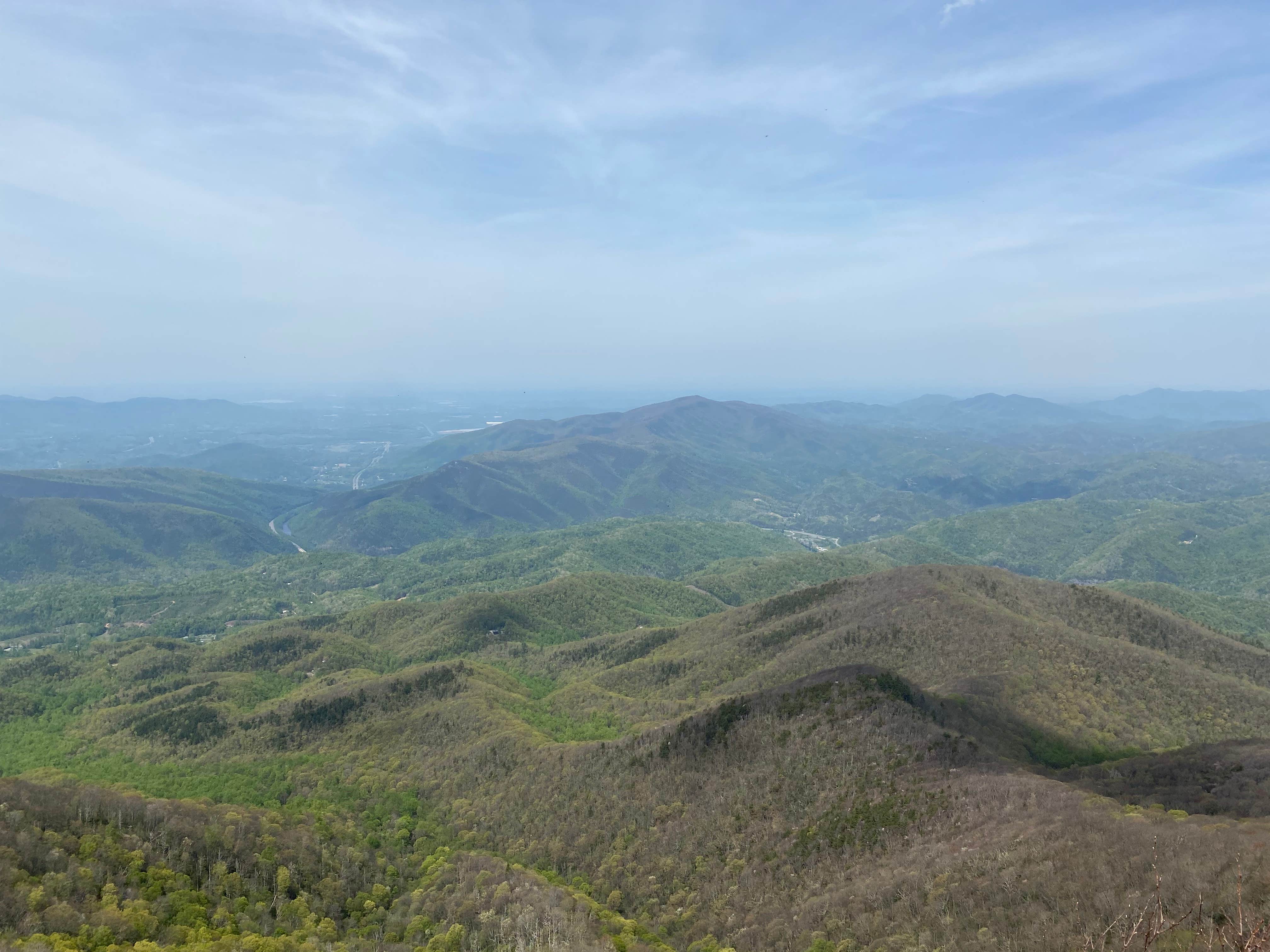 Camper-submitted photo at Cosby Knob Shelter on the AT near Gatlinburg, TN