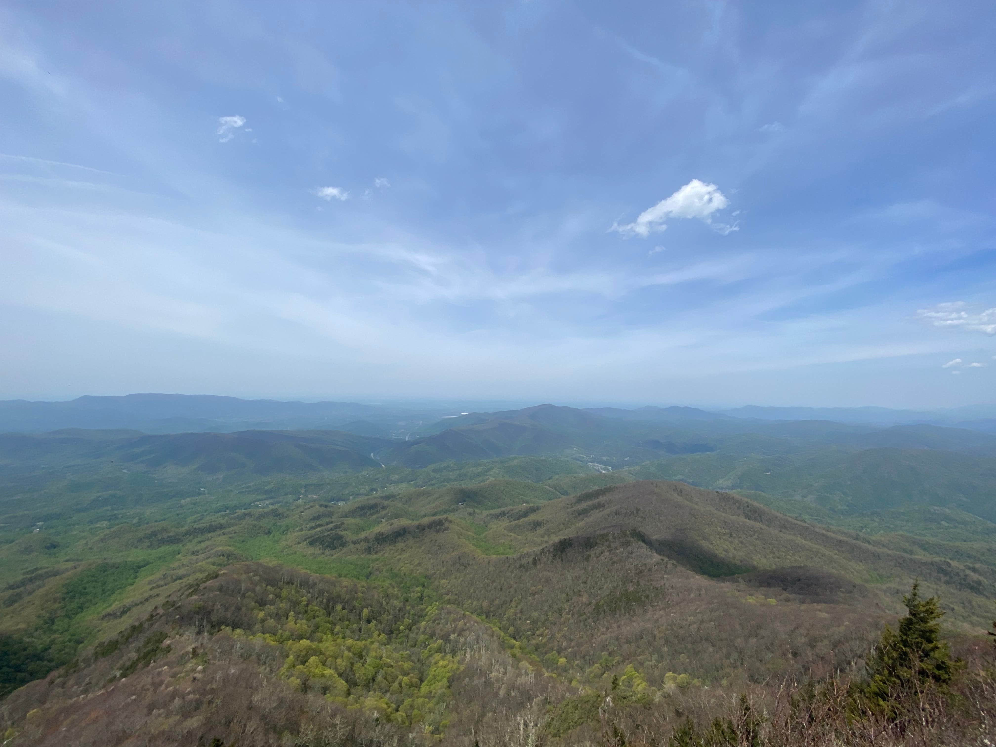 Camper-submitted photo at Cosby Knob Shelter on the AT near Gatlinburg, TN