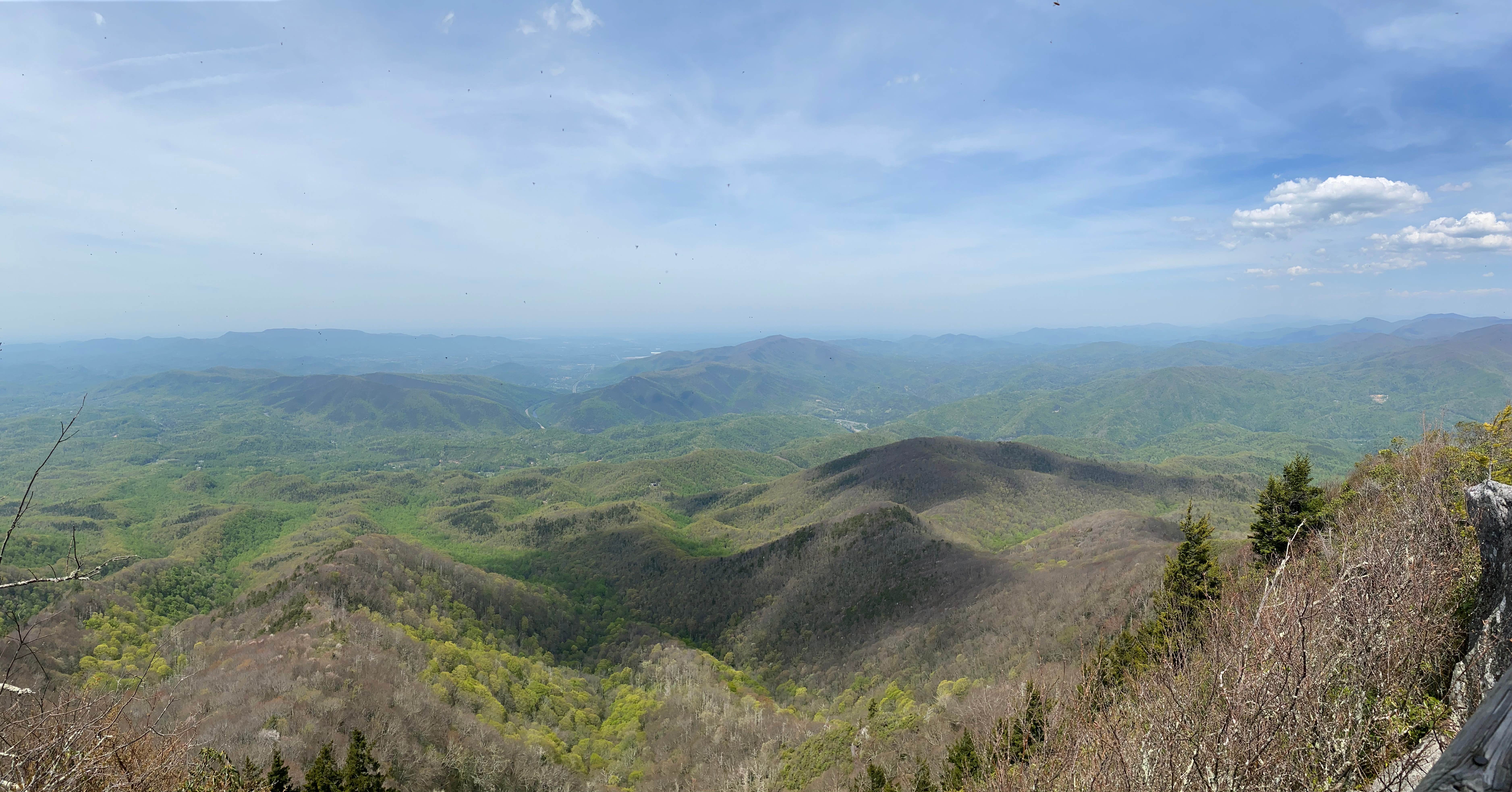 Camper-submitted photo at Cosby Knob Shelter on the AT near Gatlinburg, TN