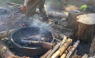 Asher K.'s photo of tent camping at Mount Sterling near Del Rio, TN