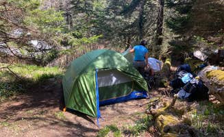 Asher K.'s photo of tent camping at Tricorner Knob Shelter — Great Smoky Mountains National Park near Kodak, TN