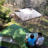 Review photo of Tricorner Knob Shelter — Great Smoky Mountains National Park by Asher K., October 1, 2023