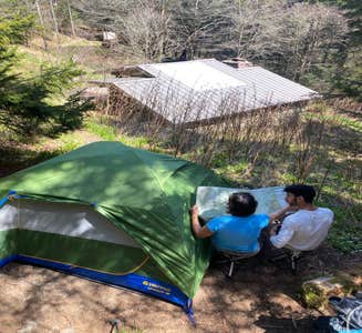 Camper-submitted photo from Tricorner Knob Shelter — Great Smoky Mountains National Park
