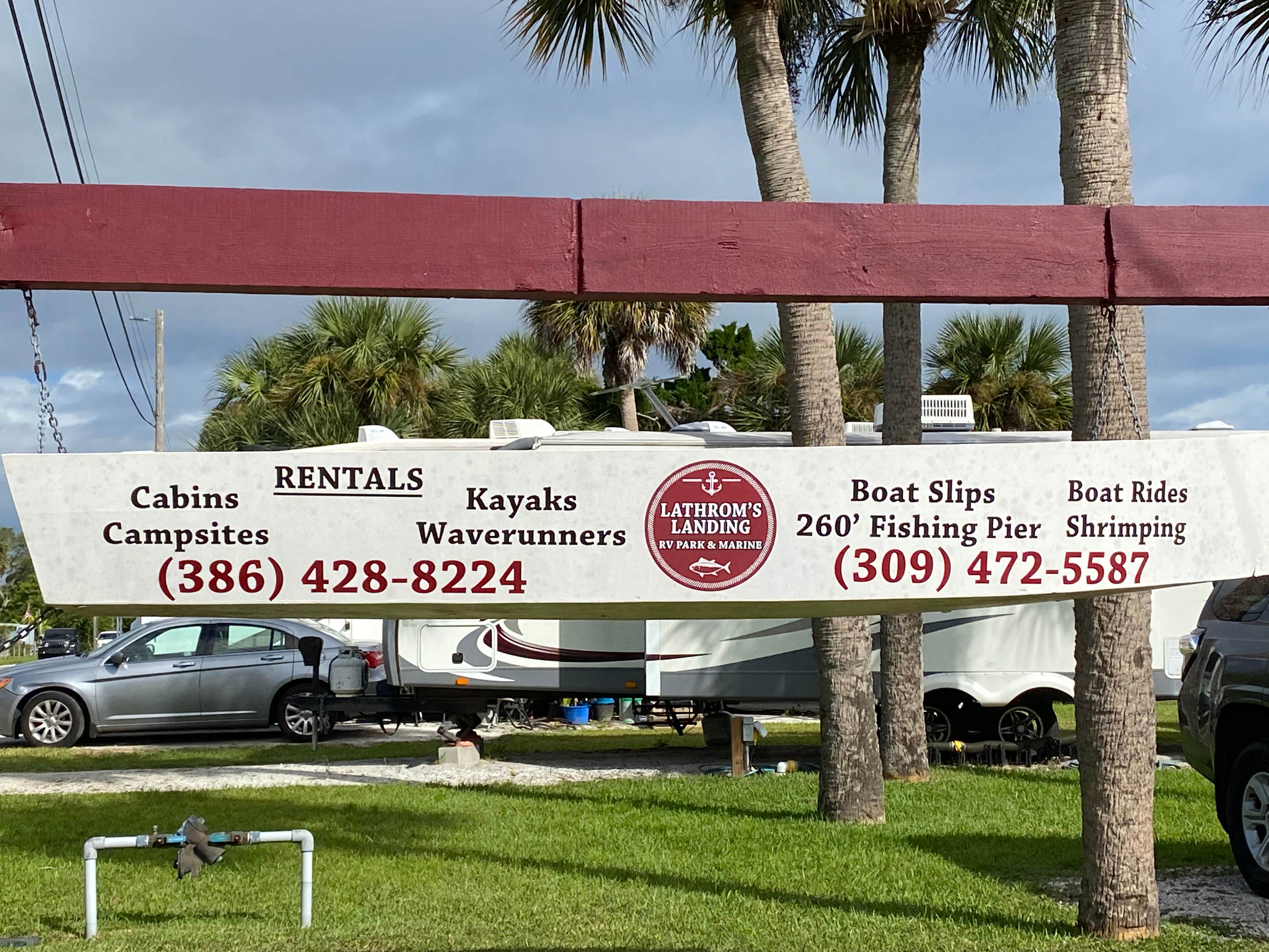 Camper-submitted photo at Lathroms Landing RV Park & Fish Camp near Titusville, FL