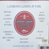 Review photo of Lathroms Landing RV Park & Fish Camp by Stuart K., October 1, 2023