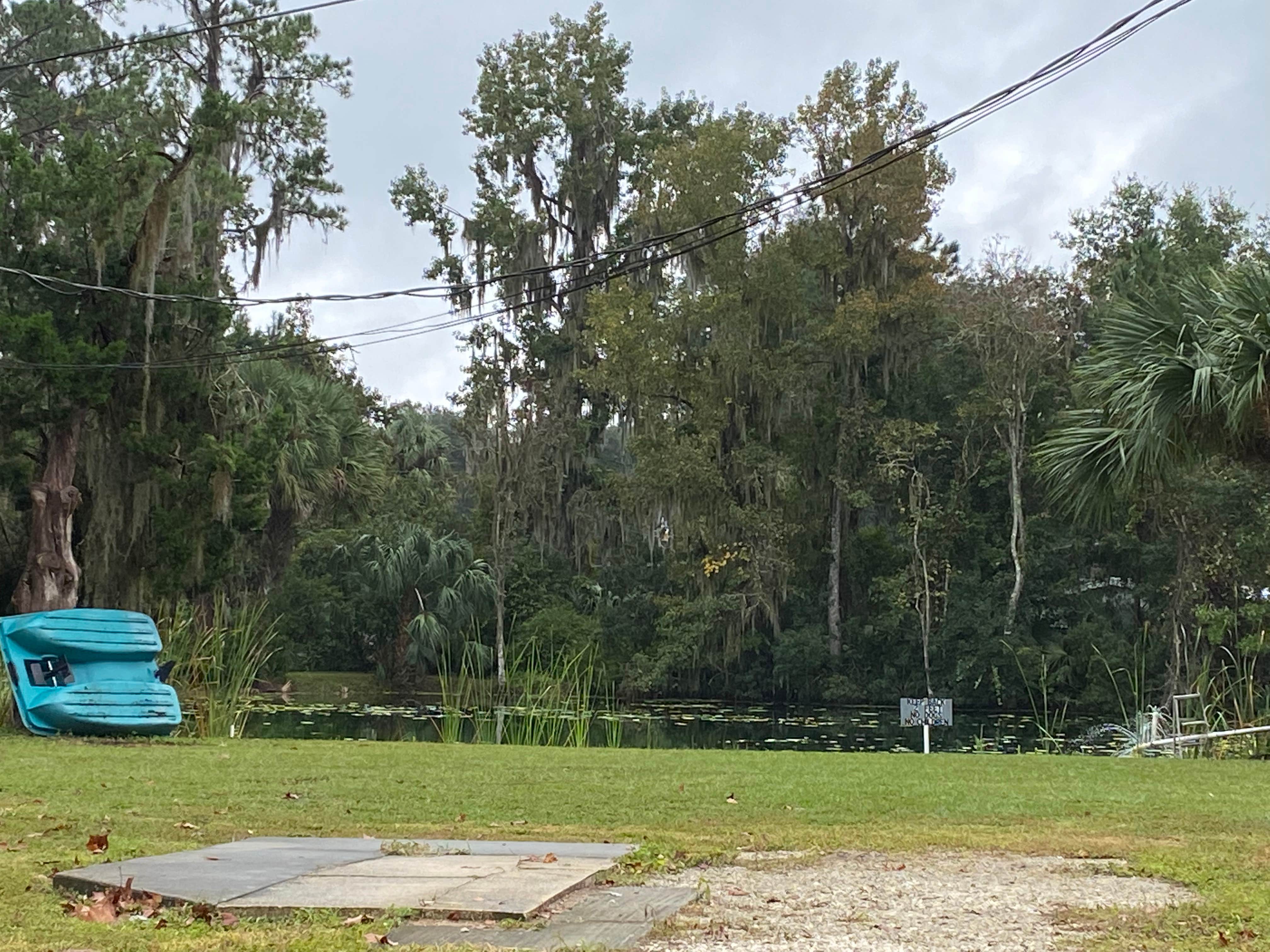 Camper-submitted photo at Half Shell Resort near San Mateo, FL
