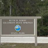 Review photo of Gilchrist Blue Springs State Park Campground by Stuart K., October 1, 2023