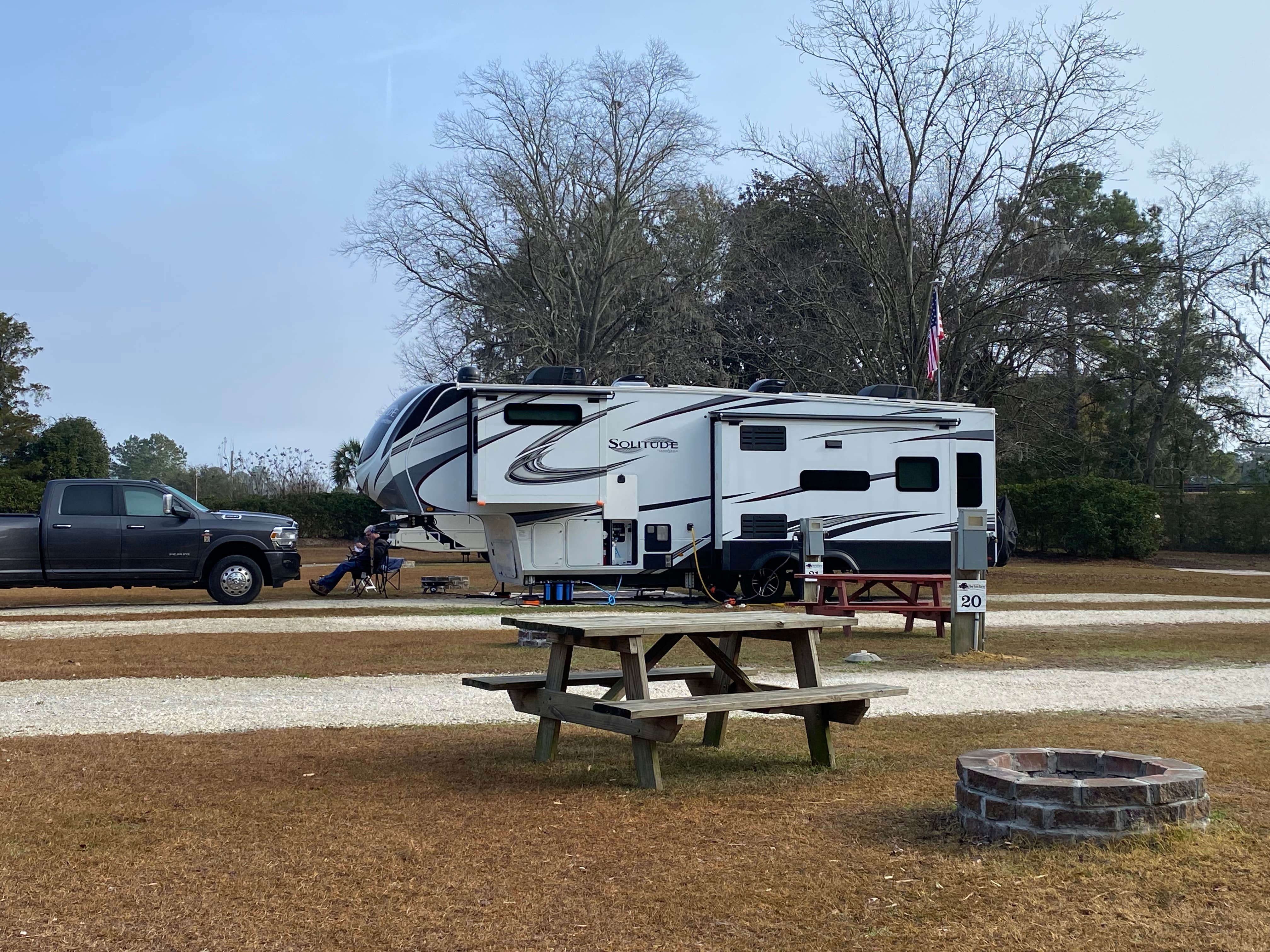 Stuart K.'s photo of rv camping at Red Gate Farms - RV Resort near Rincon, GA