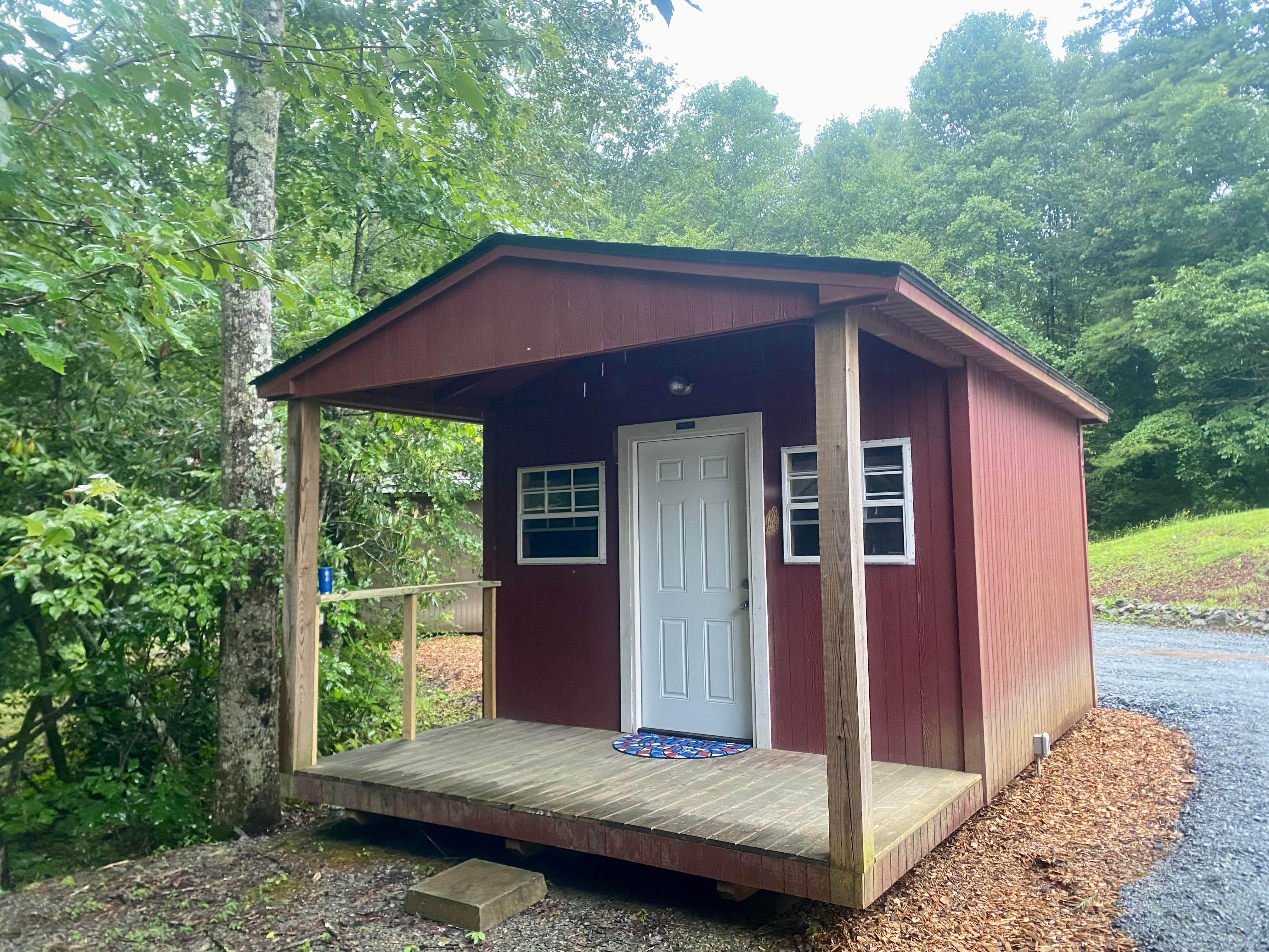 Shane P.'s photo of a cabin at Boylston Creek RV Park & Cabins near Biltmore Forest, NC