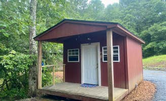 Shane P.'s photo of a cabin at Boylston Creek RV Park & Cabins near Rosman, NC