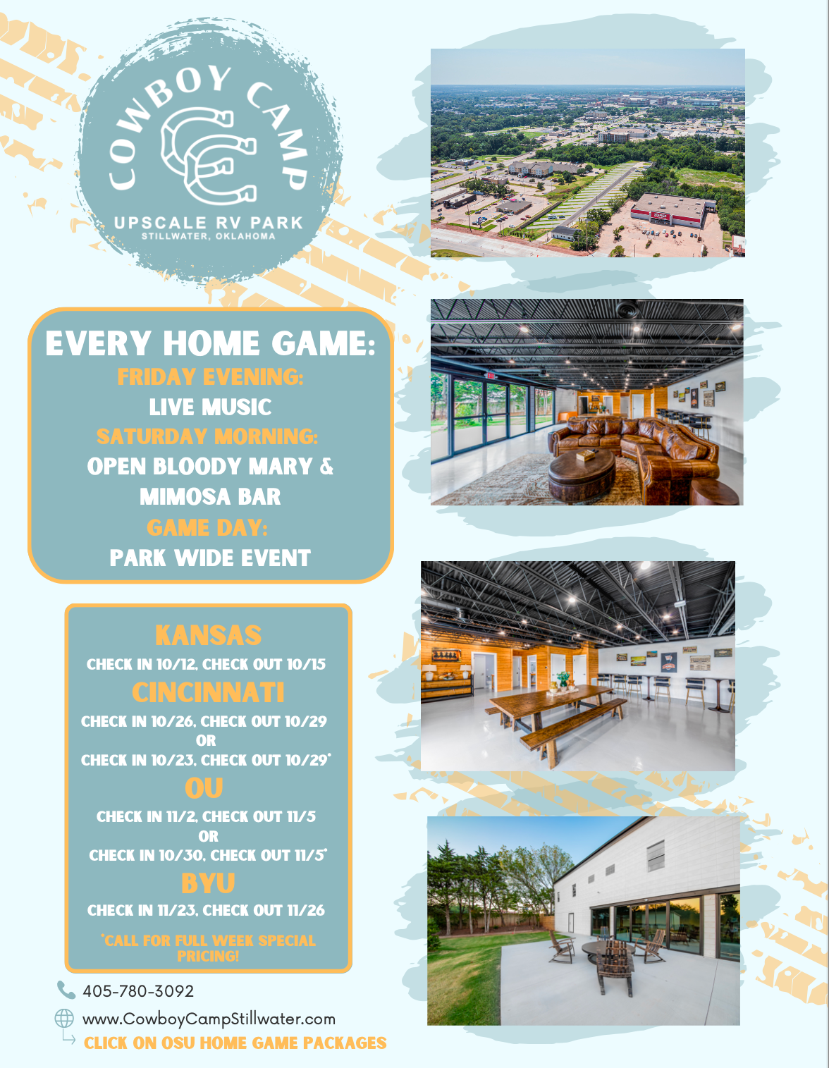 Camper-submitted photo at Cowboy Camp Upscale RV Park near Stillwater, OK