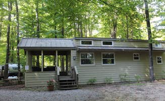 The Dyrt's photo of a cabin at Indigo Bluffs RV Park near Arcadia, MI