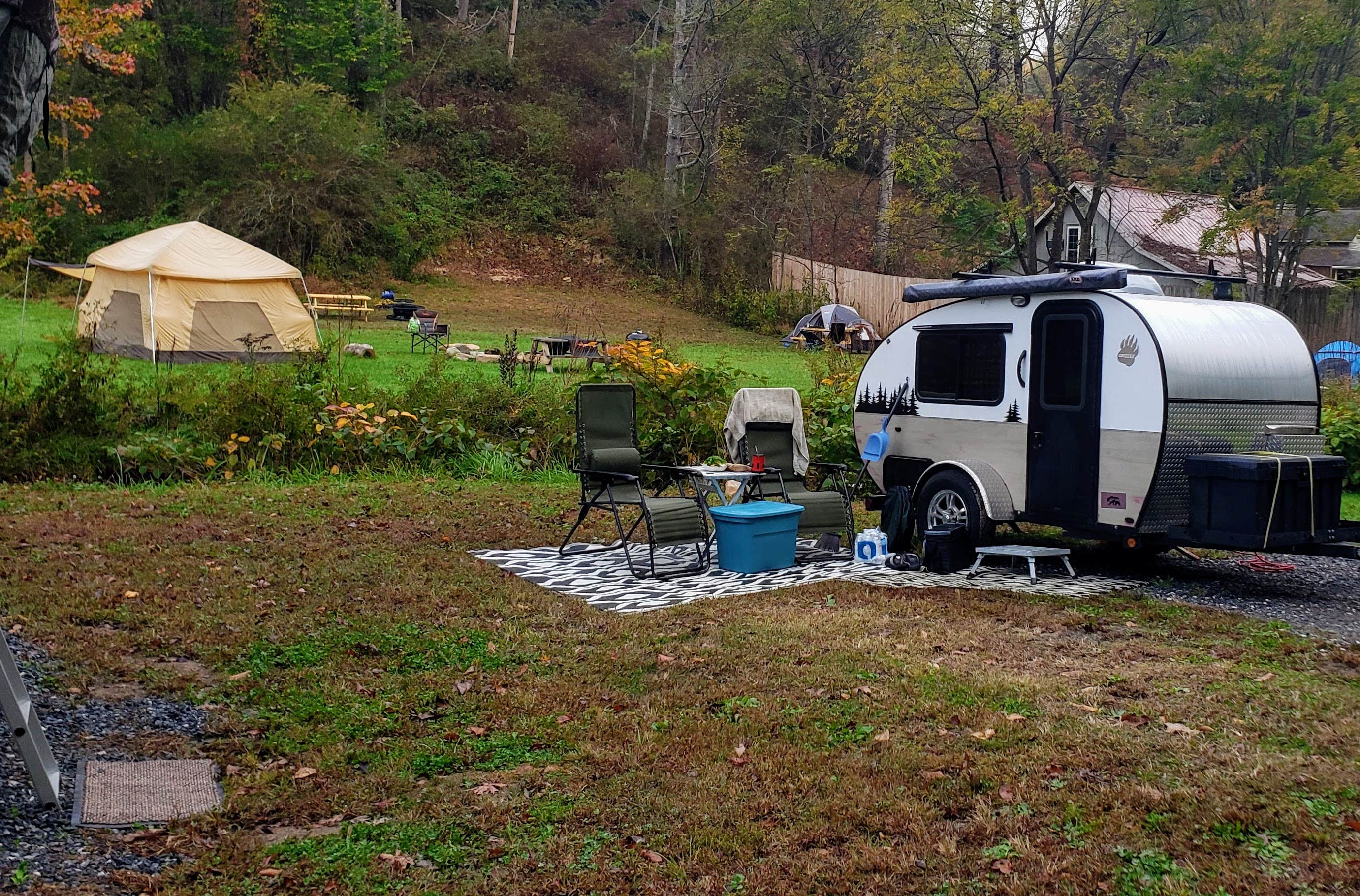 Anne H.'s photo of camping with pets at Conley's Creek Campground near Sylva, NC