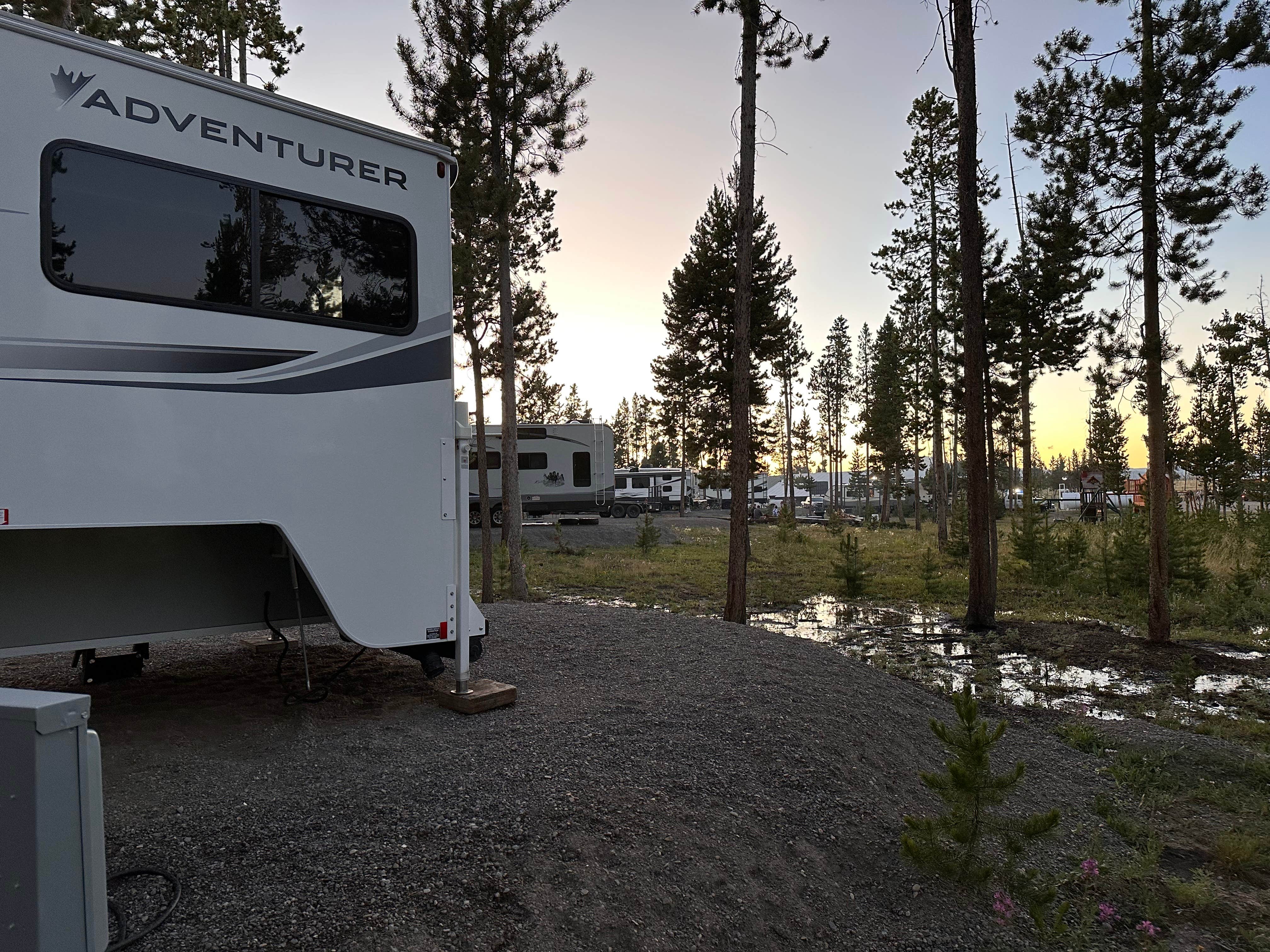 Camper-submitted photo at Crooked Creek Guest Ranch near Dubois, WY