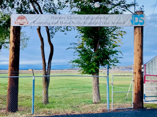 Camper-submitted photo at Harney County Fairgrounds near Burns, OR