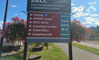 Camping near Northland Camping & RV Park: DECC/ Amsoil Arena RV Parking, Duluth, Minnesota