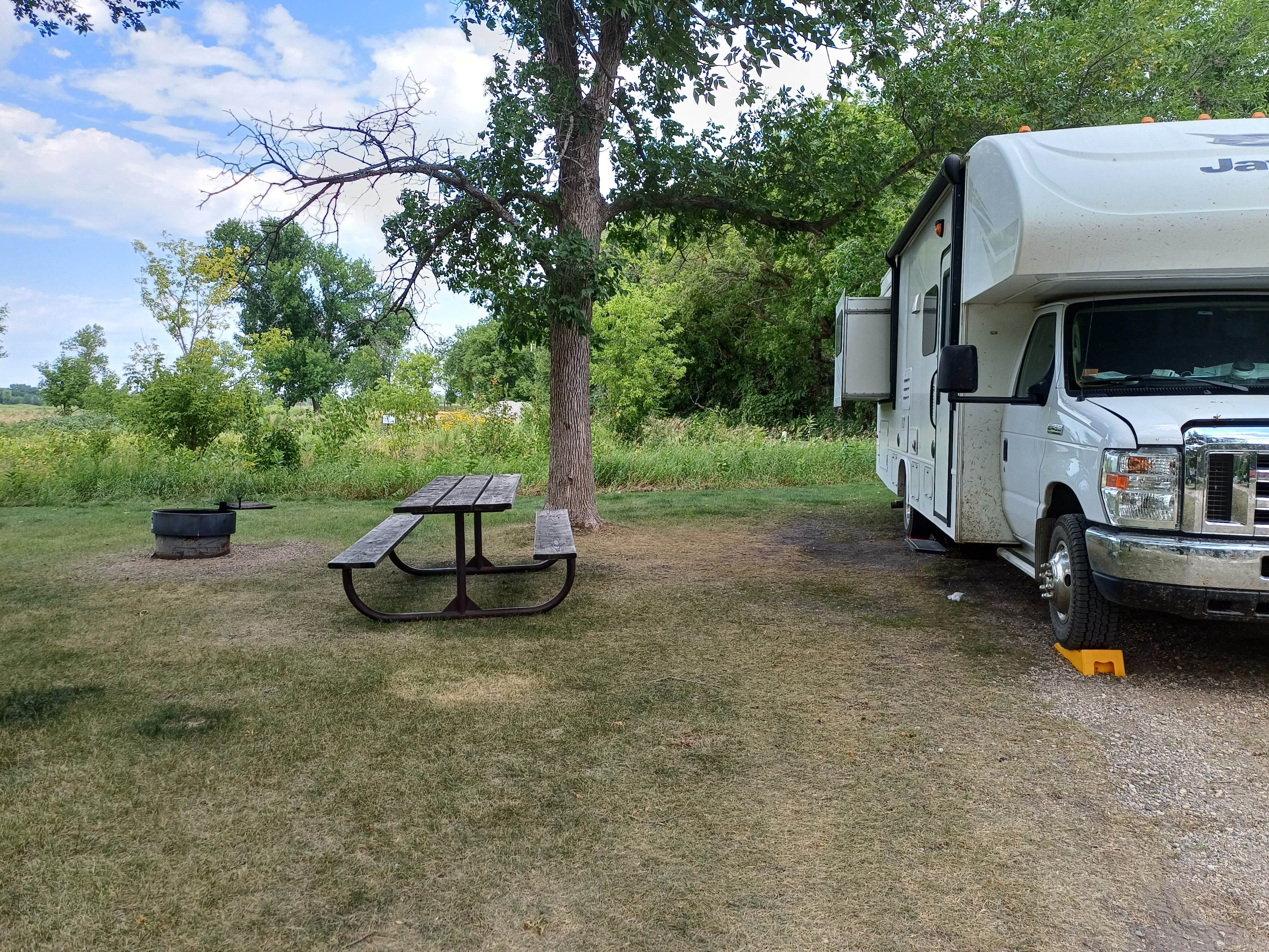 Laura M.'s photo of rv camping at Buffalo River State Park Campground near Hillsboro, ND
