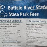 Review photo of Buffalo River State Park Campground by Laura M., October 5, 2023