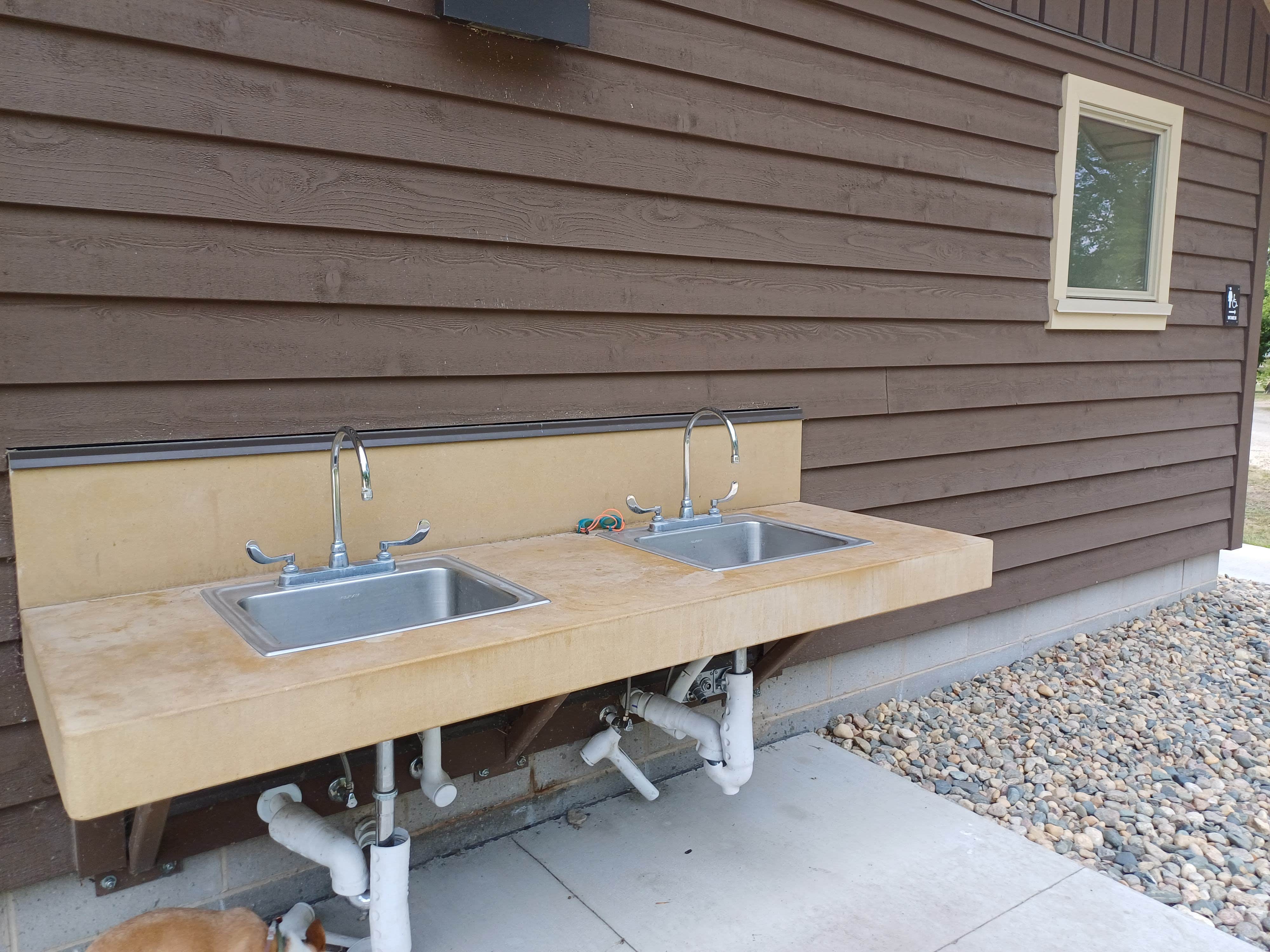 Laura M.'s photo of camping with pets at Buffalo River State Park Campground near Glyndon, MN