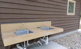 Laura M.'s photo of camping with pets at Buffalo River State Park Campground near Casselton, ND