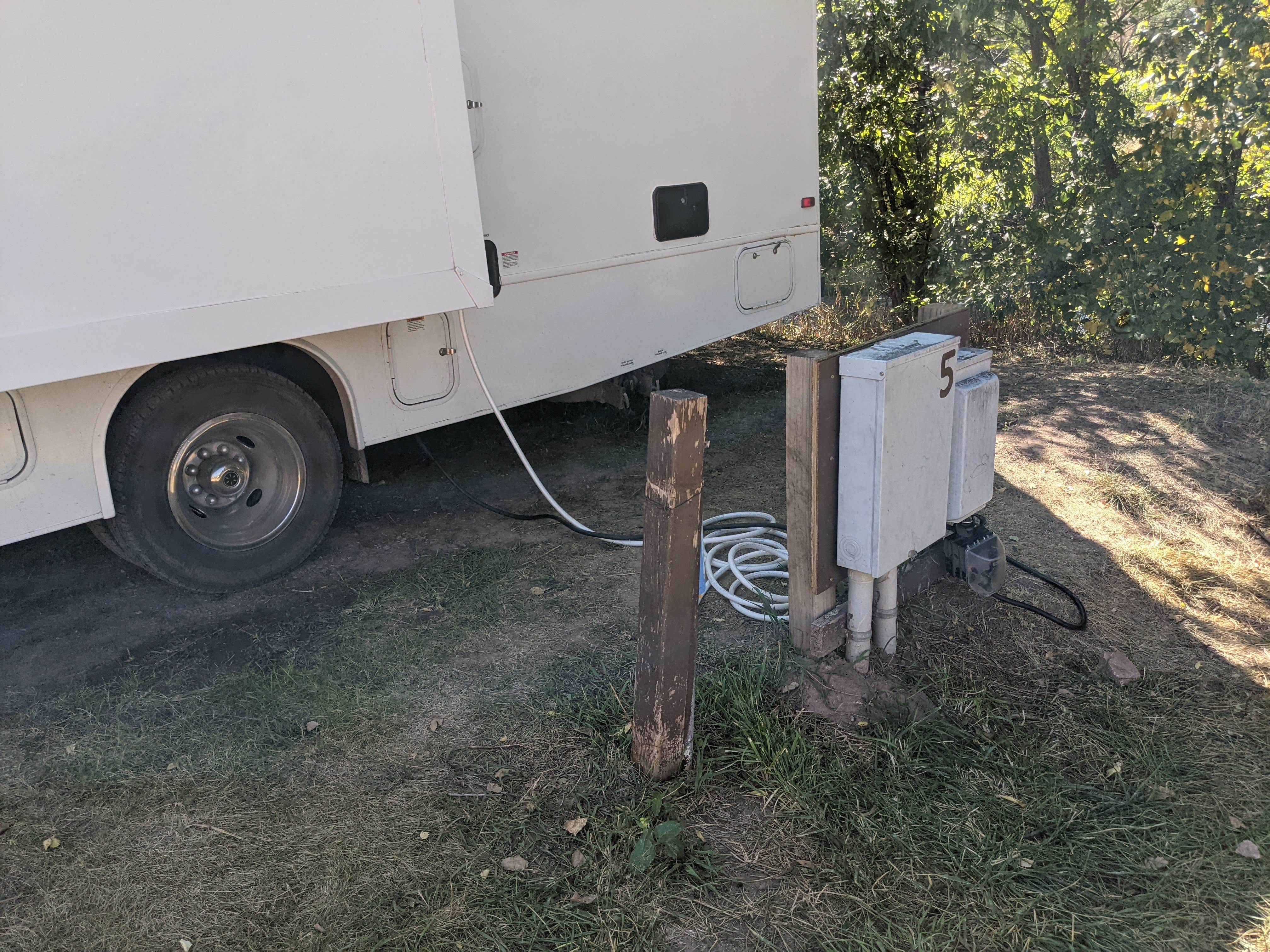 Laura M.'s photo of rv camping at Allen Ranch Campground near Chadron, NE
