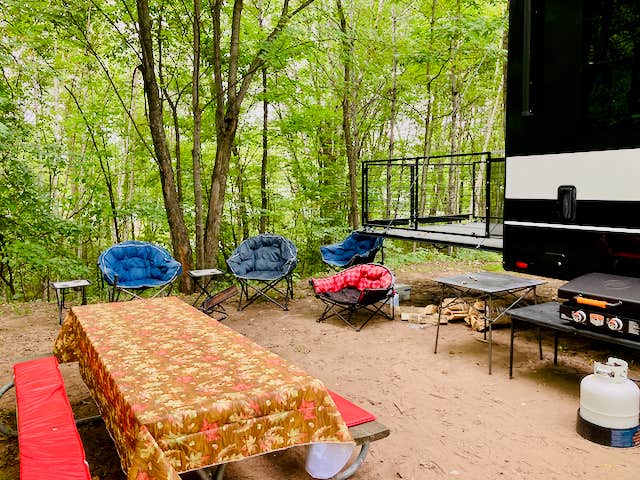 Camper-submitted photo at Lake Chippewa Campground near Phillips, WI