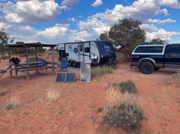 Janell A.'s photo of rv camping at Sleeping Bear Campground near Kayenta, AZ