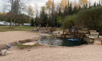 Camping near Embarrass River Campground and ATV Park: On The Rocks Family Kampground, Marion, Wisconsin