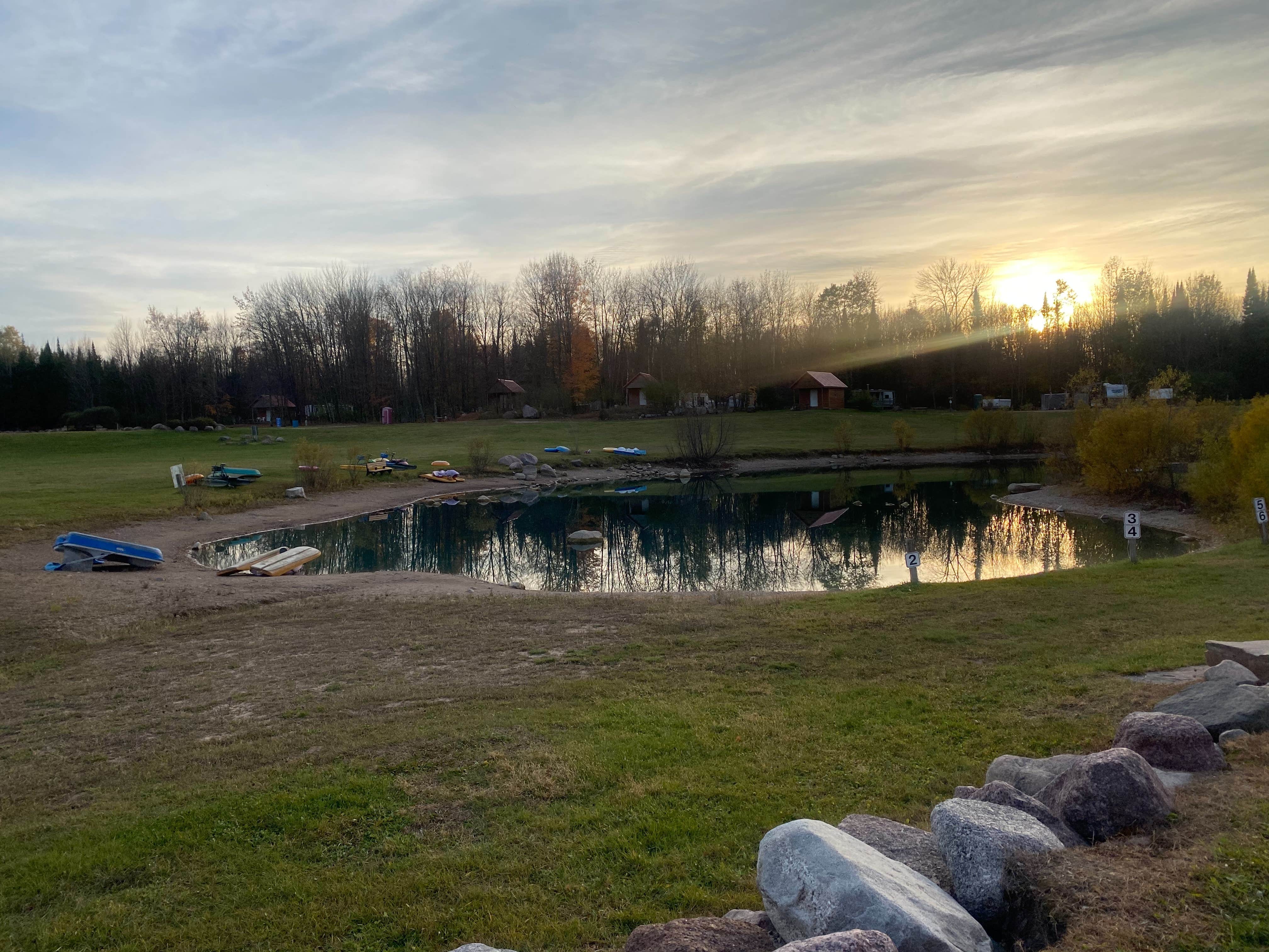 Camper-submitted photo at On The Rocks Family Kampground near Shawano, WI